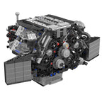 W12 Bi-Turbo Audi A8 & Boite de vitesse Motorisé | 870 pcs