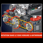Flat-6 Porsche Motorisé | 608 pcs