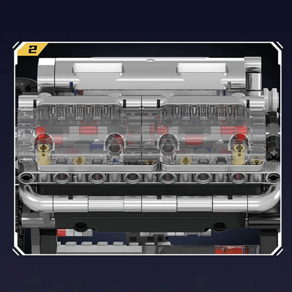 V8 Classic Motorisé | 534 pcs