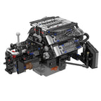 W12 Bi-Turbo Audi A8 & Boite de vitesse Motorisé | 870 pcs