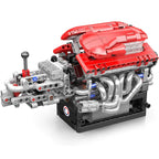 V12 Atmosphérique Ferrari & Boite de vitesse Motorisé | 862 pcs