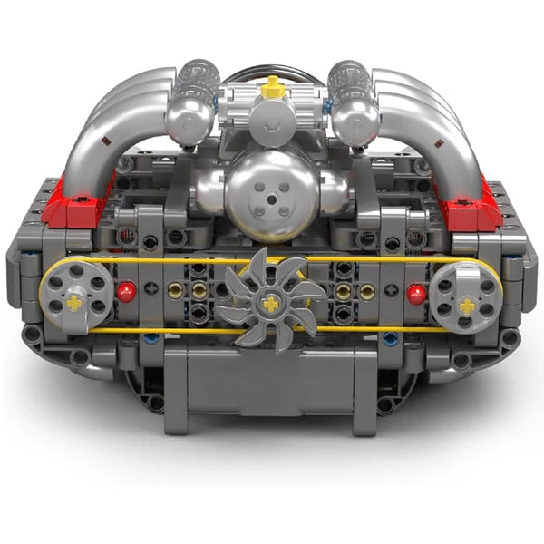 Flat-6 Porsche Motorisé | 608 pcs