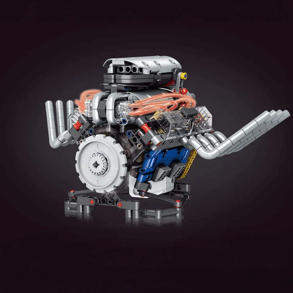 V8 Hot Rod Motorisé | 664 pcs