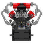 V8 Ferrari & Boite de vitesse Motorisé | 749 pcs