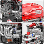 V12 Atmosphérique Ferrari & Boite de vitesse Motorisé | 862 pcs