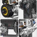 3 Cylindres Bi-Turbo 600 chv Koenigsegg Motorisé | 738 pcs