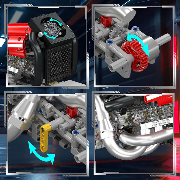 STR13 Formule 1 Motorisé | 979 pcs
