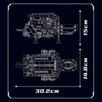 W16 Bugatti Motorisé | 951 pcs