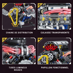 V8 Hot Rod Motorisé | 664 pcs