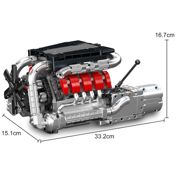 V8 Bi-Turbo AMG & Boite de vitesse Motorisé | 1168 pcs
