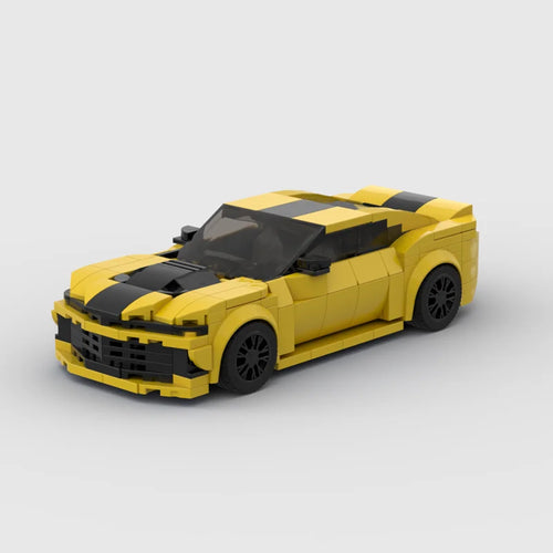 Vue avant de la Chevrolet Camaro SS ZL1 en briques ABS Speedbrick