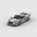 Vue avant de la Mercedes-Benz CLK GTR en briques ABS Speedbrick