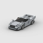Vue avant de la Mercedes-Benz CLK GTR en briques ABS Speedbrick