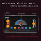 Moteur V8 Supercar en briques contrôlable à distance via smartphone