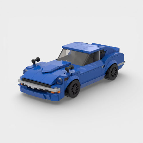 Vue avant de la Nissan Fairlady 240Z en briques ABS Speedbrick