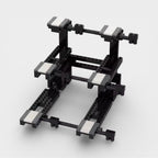 Vue avant du présentoir pour 6 voitures en briques Speedbrick